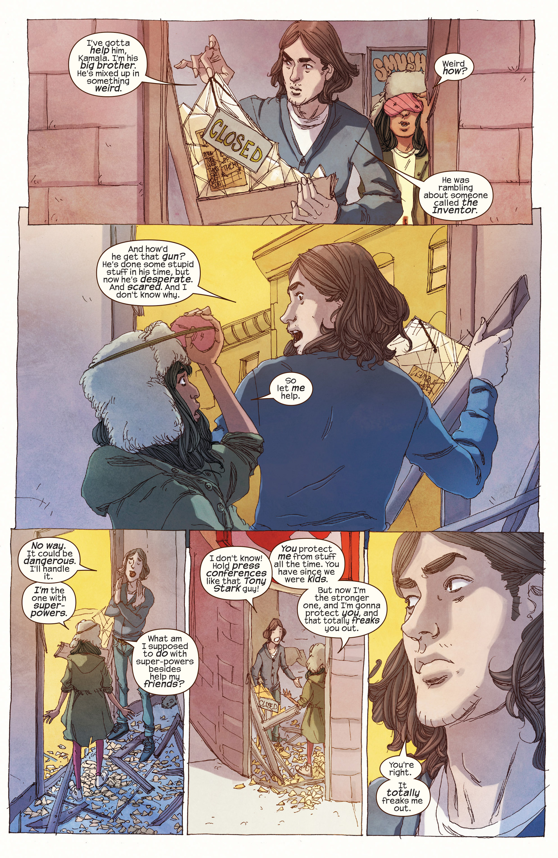 Read online Ms. Marvel (2014) comic -  Issue #4 - 12