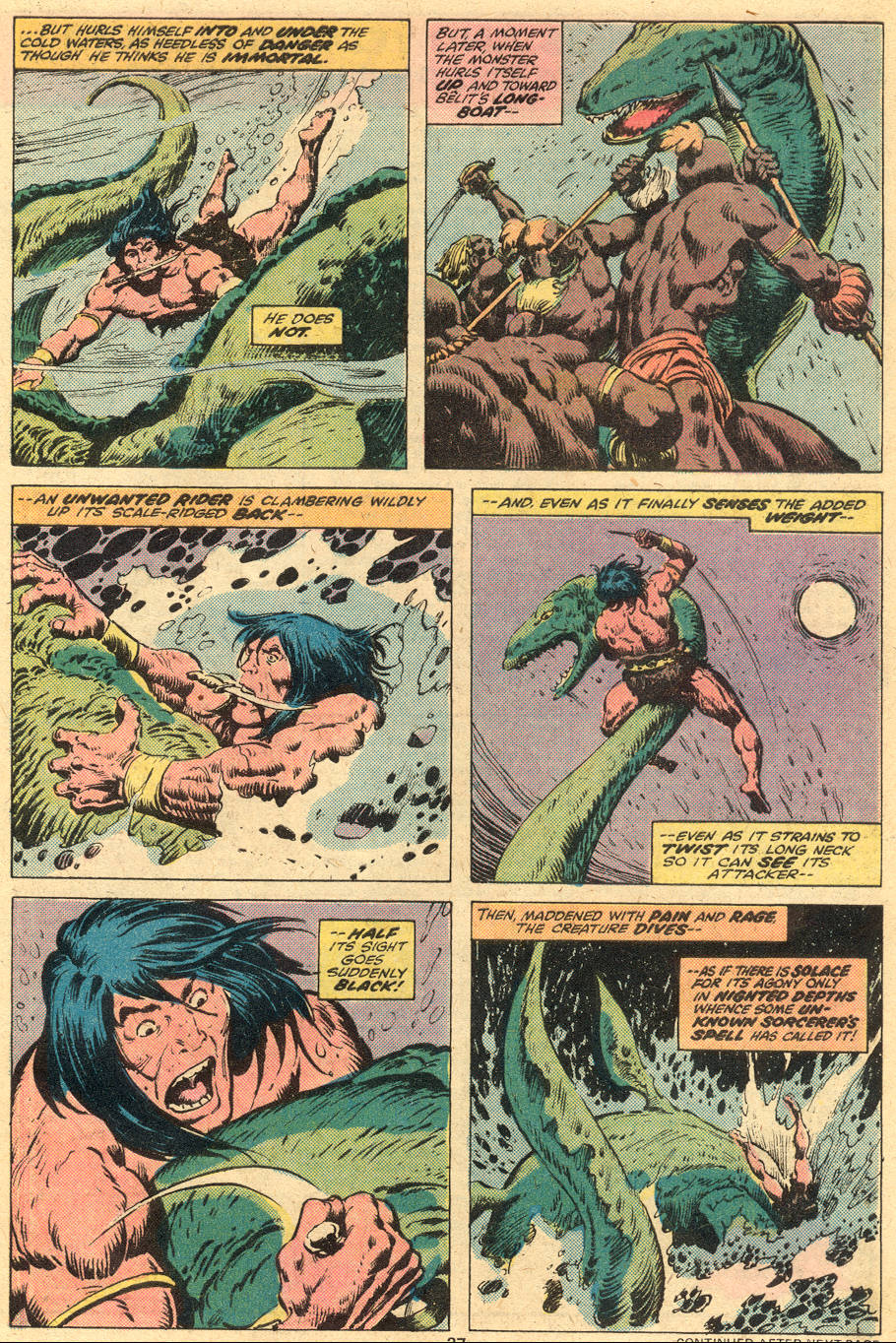 Read online Conan the Barbarian (1970) comic -  Issue #74 - 15