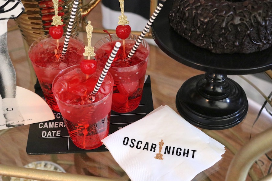 Serve a tasty Shirley Temple for the Oscars! LAURA'S little PARTY