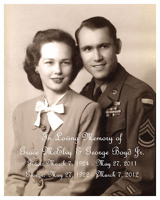 GRACE MCELVY, GEORGE BOYD JR. GRACE MCELVY, GEORGE BOYD JR.