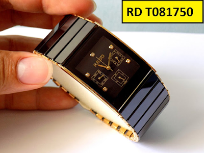 Đồng hồ Rado dây đá ceramic vàng RD T081750 Đồng hồ Rado dây đá ceramic vàng RD T081750