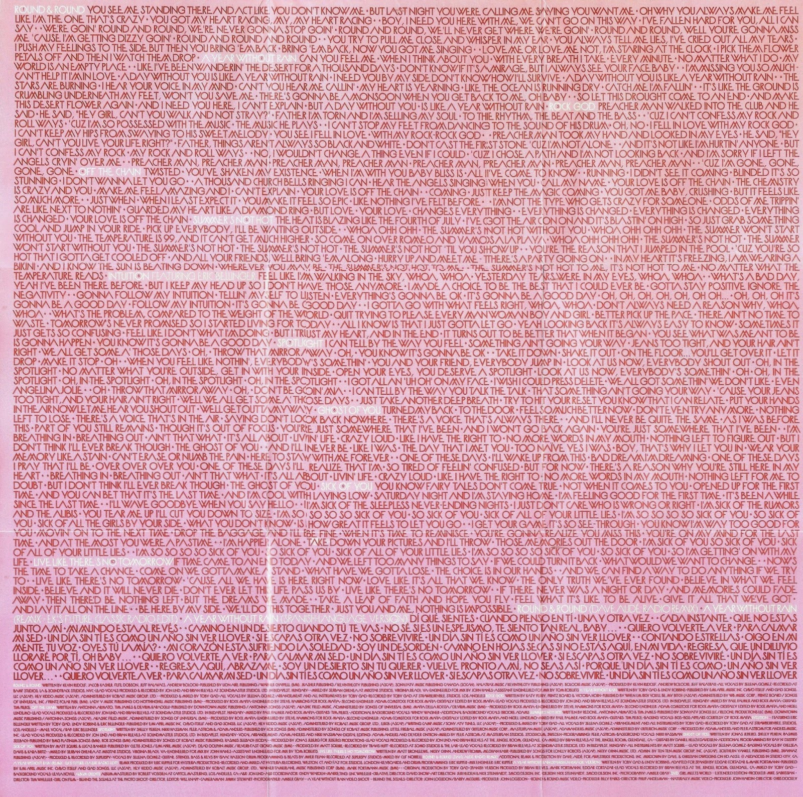 Discos Pop & Mas: Selena Gomez & the Scene - A Year Without Rain (Deluxe)