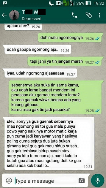 Tembak Cewek Gak Tau Diri, Cowok Ini Nyesek Ketika Tahu Jawabannya Kayak Gini, Mak Jleb! Tembak Cewek Gak Tau Diri, Cowok Ini Nyesek Ketika Tahu Jawabannya Kayak Gini, Mak Jleb!
