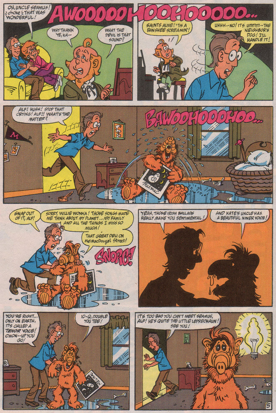 Read online ALF comic -  Issue #40 - 8