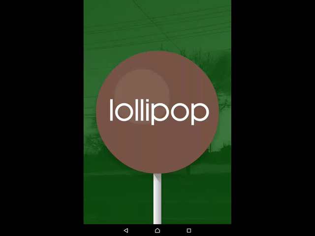 Androidのロリポップ