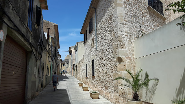 kleine Stäßchen in Alcudia kleine Stäßchen in Alcudia