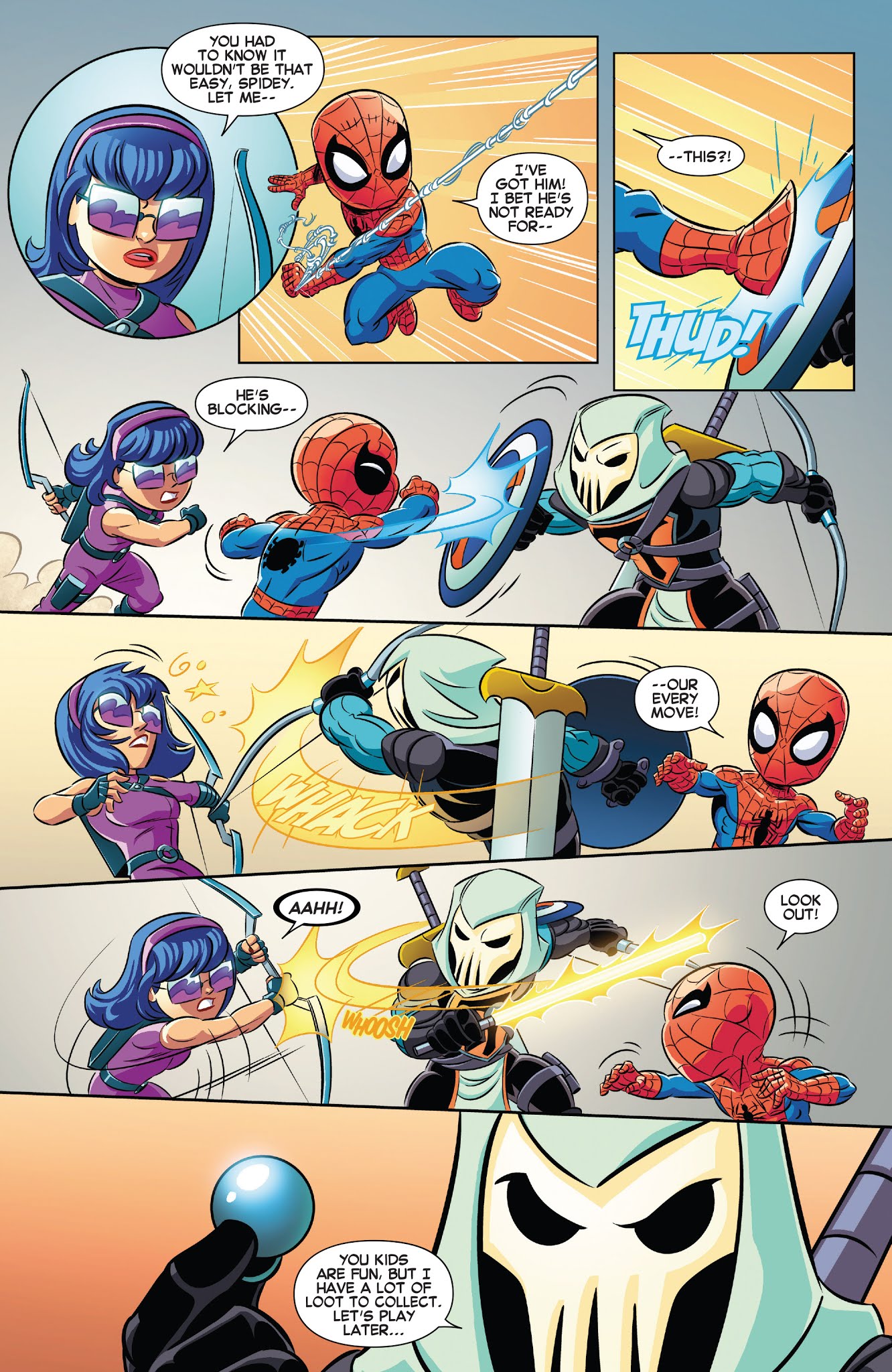 Read online Marvel Super Hero Adventures: Webs and Arrows and Ants, Oh My! comic -  Issue # Full - 10