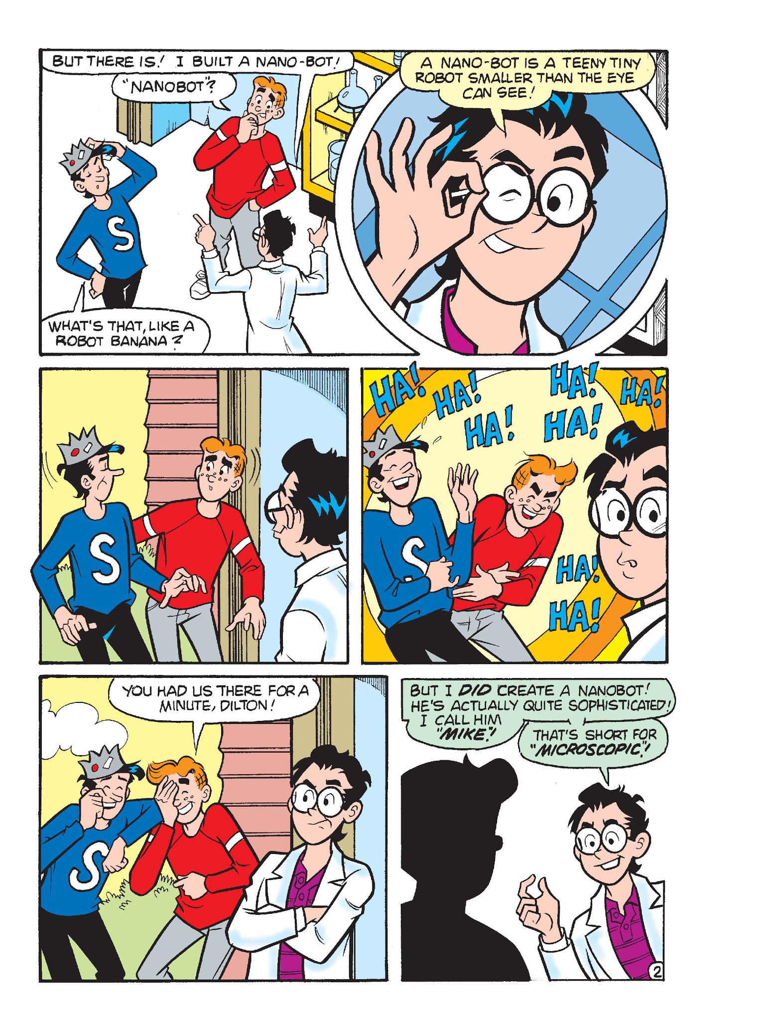 Read online Archie's Funhouse Double Digest comic -  Issue #20 - 132