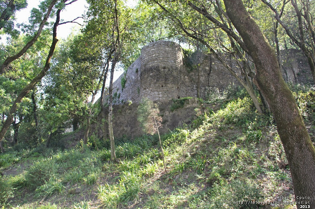 Castelo de Leiria - muralhas-http://fotosefactos.blogspot.com