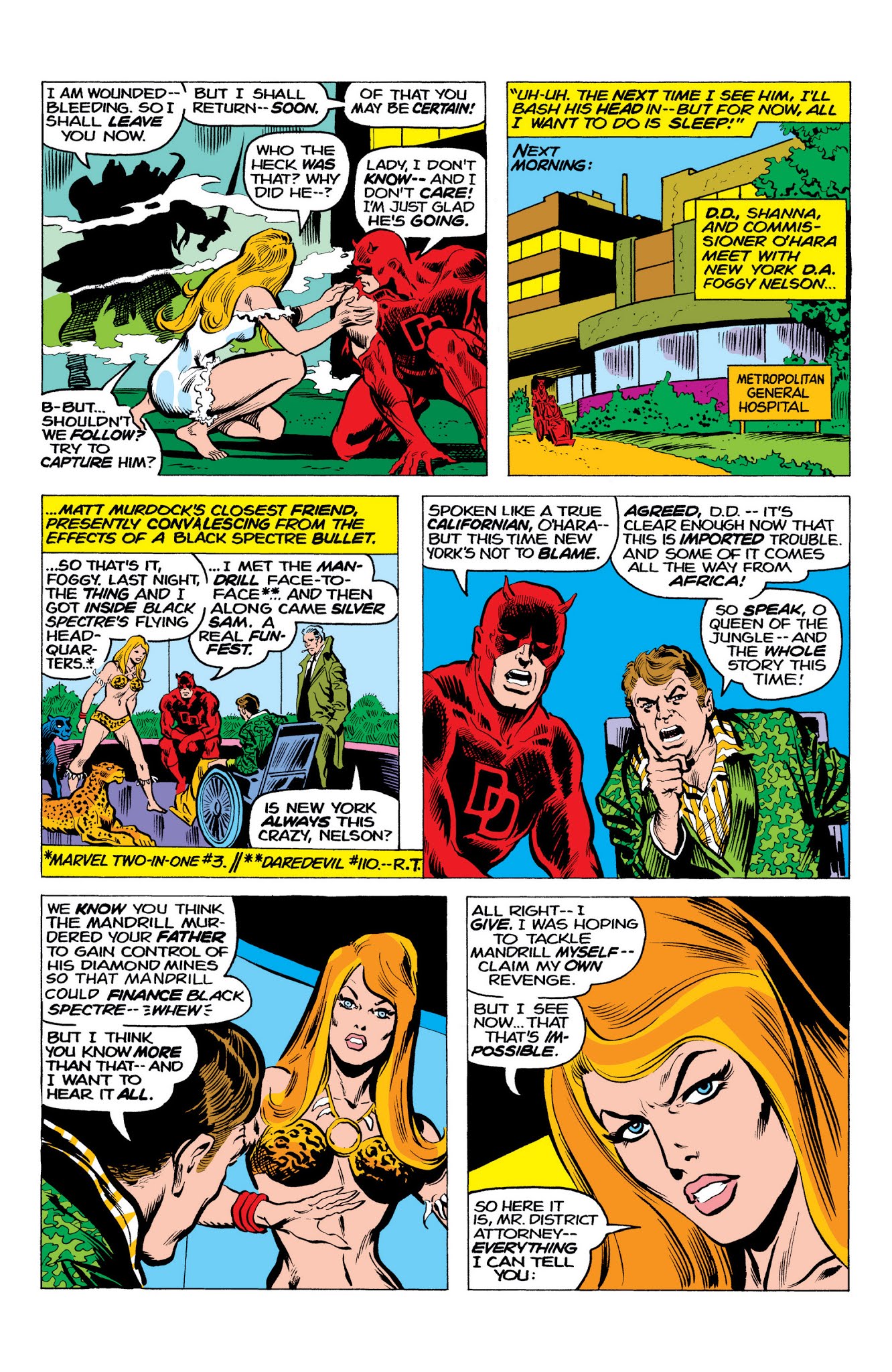 Read online Marvel Masterworks: Daredevil comic -  Issue # TPB 11 (Part 1) - 94