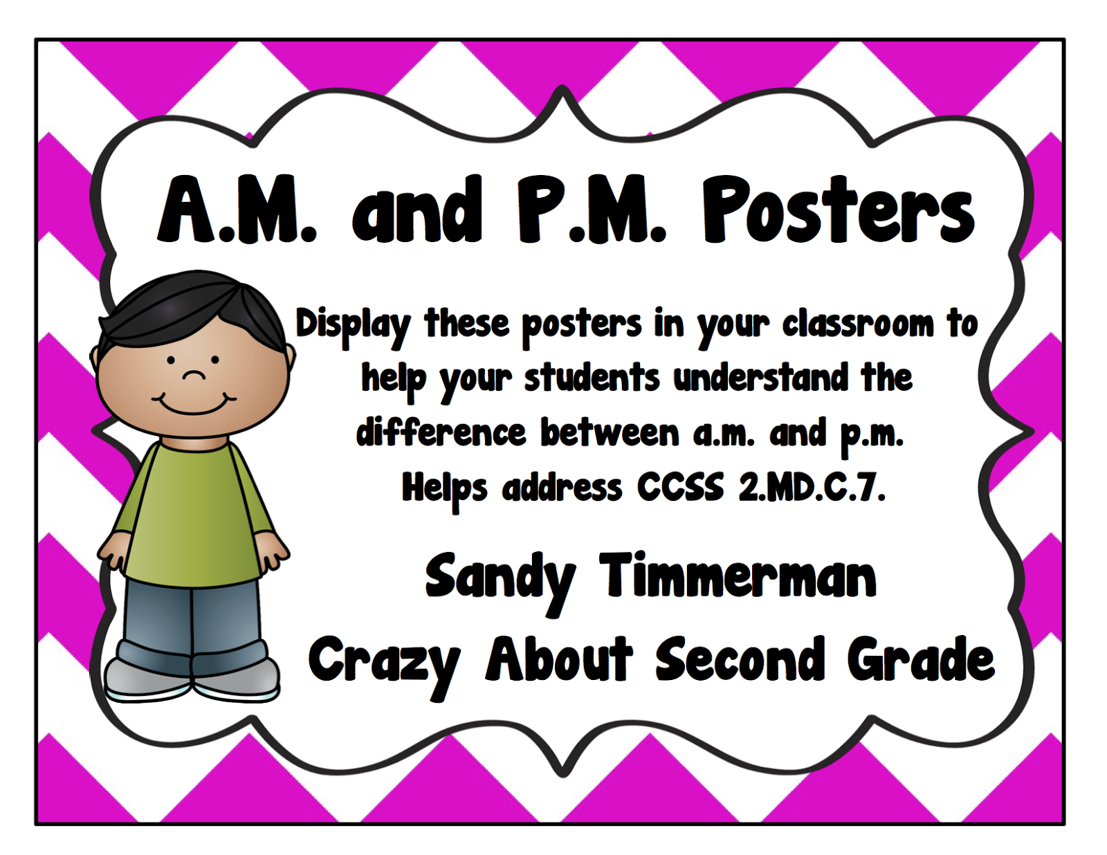 Crazy About Second Grade A Little Telling Time A M P M Freebie crazy-about-second-grade-a-little-telling-time-a-m-p-m-freebie
