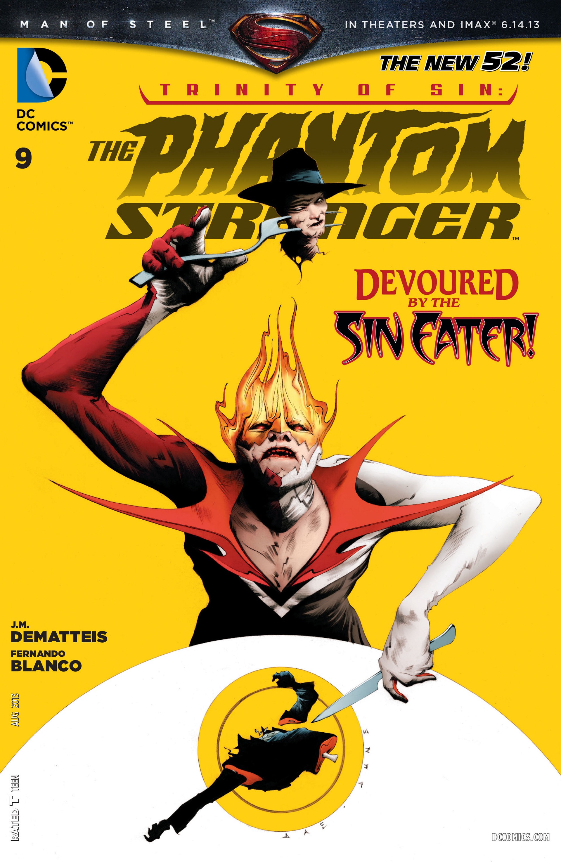 Read online Trinity of Sin: The Phantom Stranger comic -  Issue #9 - 1