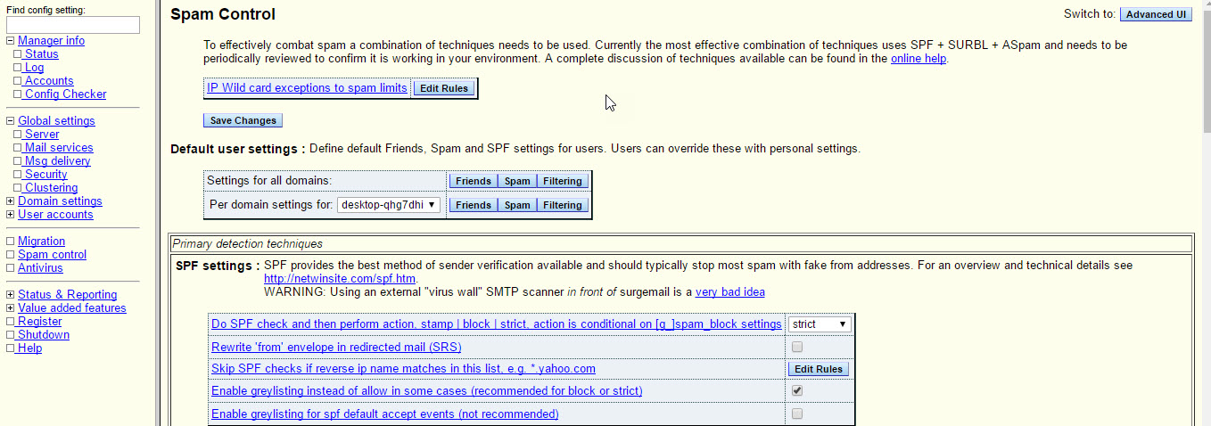 surgemail imap not connecting surgemail imap not connecting