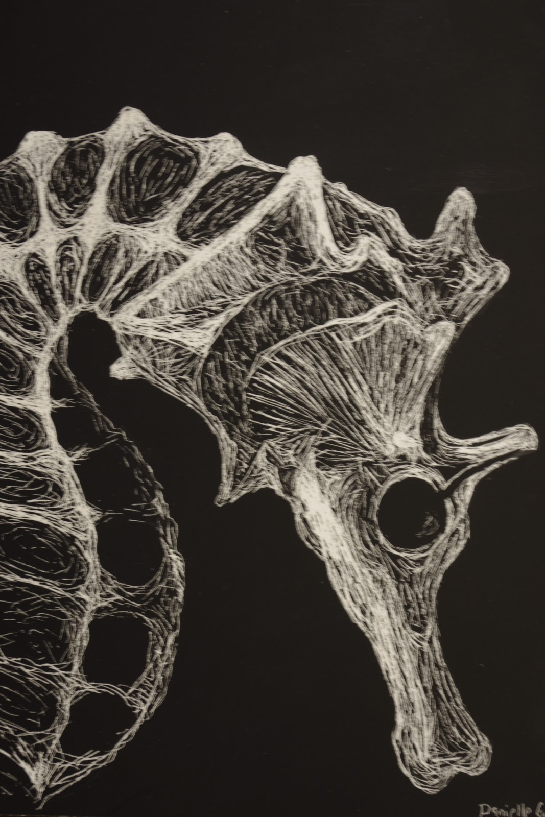 art the heart Grade 910 Scratchboard AVI1OAVI2O