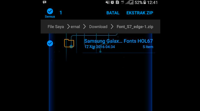 Free Download font keren for android tanpa root 