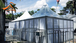Our client have requested to do a Modular type Tent in metal with the size of 20" x 20". This to be setup at KL Tower for the "Dinner In The Sky" event.#Modulartypetent #Modular #canopy #DinnerInTheSky #kltower #tent