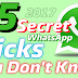 [Secret]15 WhatsApp Tricks 2017 - You Don't Know - Mission Techal 