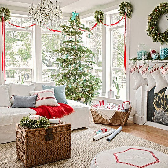 Mix and Chic: Beautiful Christmas decorating ideas!