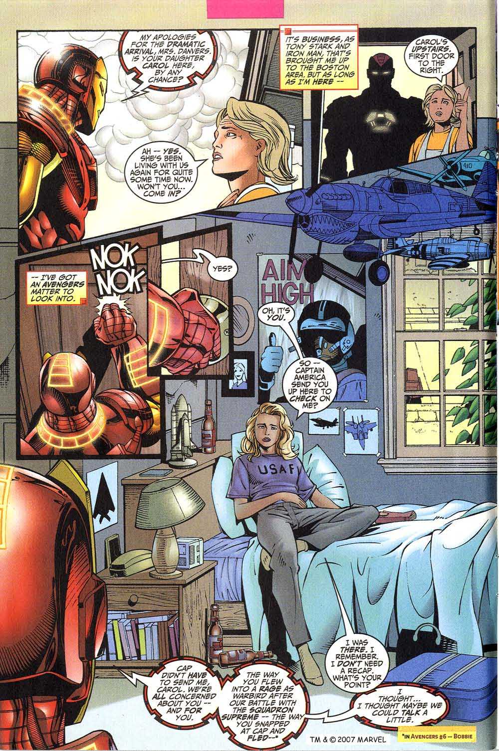 Read online Captain America (1998) comic -  Issue #7b - 8