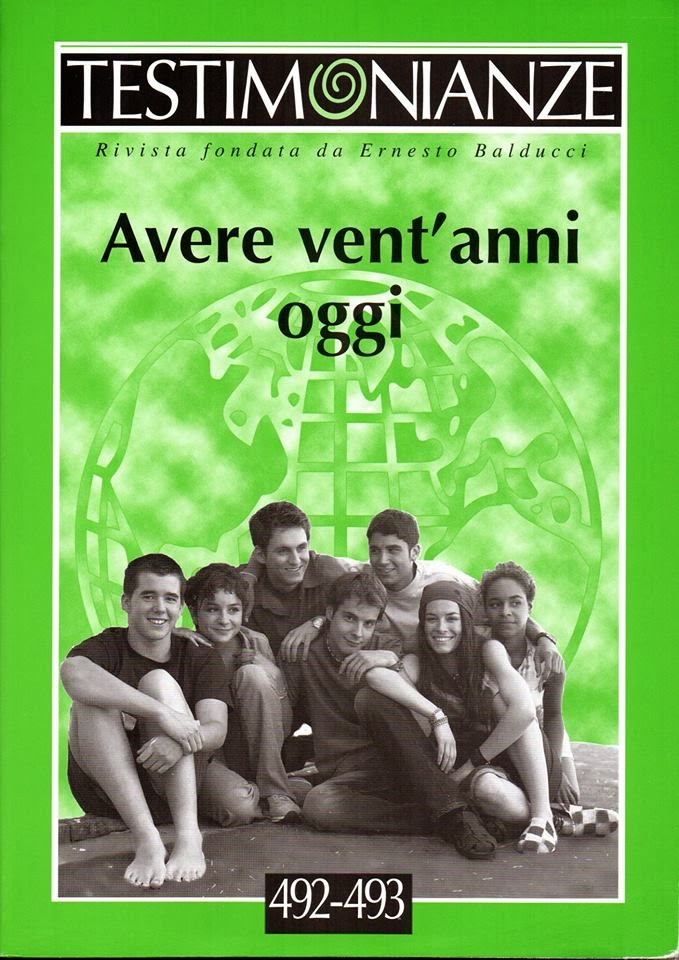 poesia3002: TESTIMONIANZE - Avere vent'anni (50 anni fa)