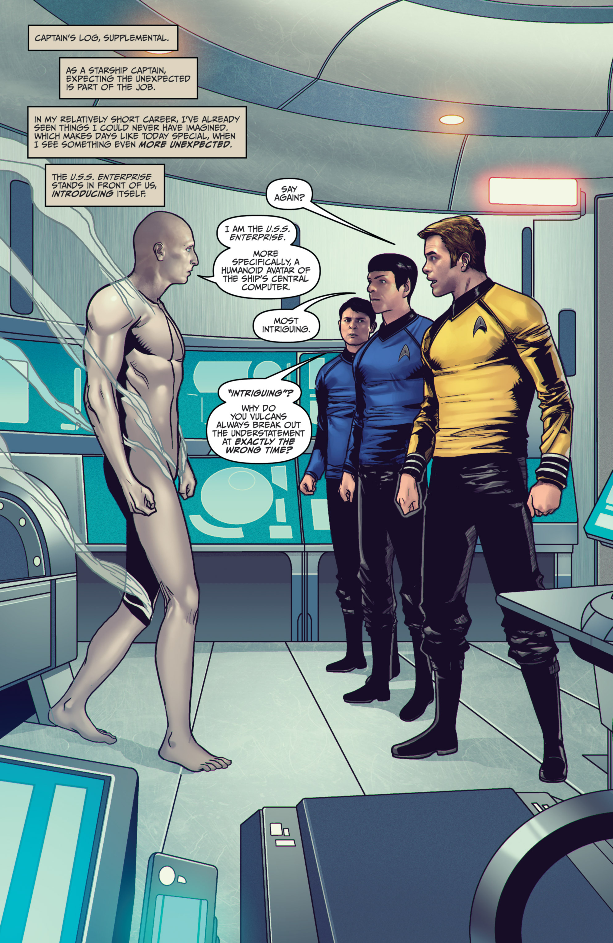 Read online Star Trek (2011) comic -  Issue # _TPB 8 - 71