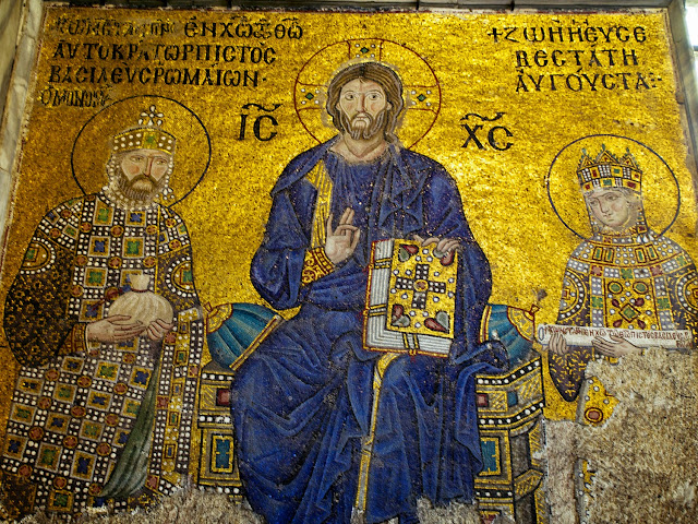 Santa Sofía, Mosaico de Zoe por El Guisante Verde Project