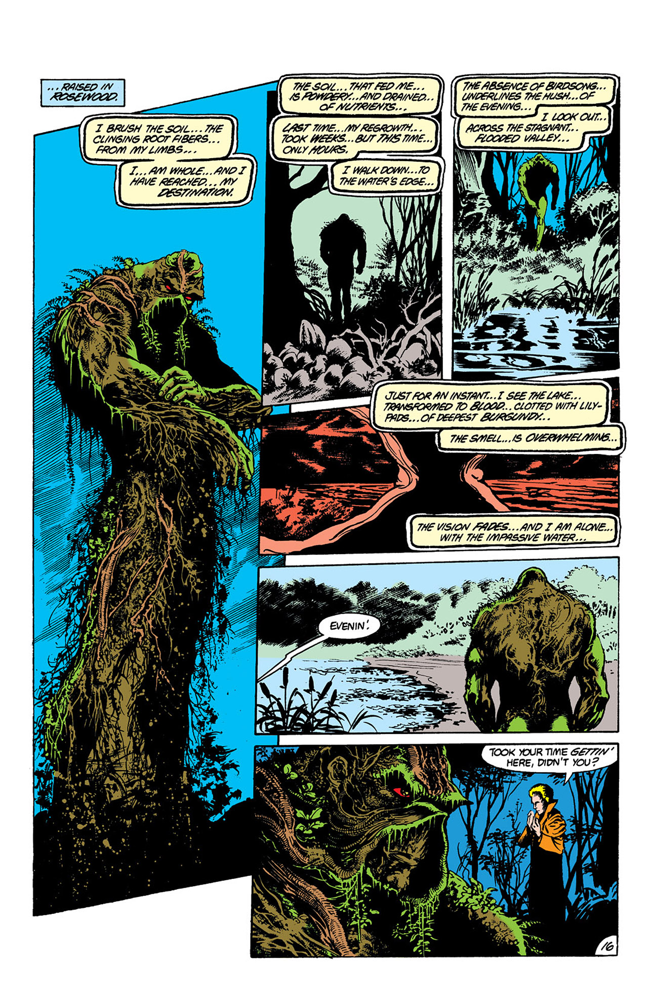 Swamp Thing (1982) Issue #38 #46 - English 16