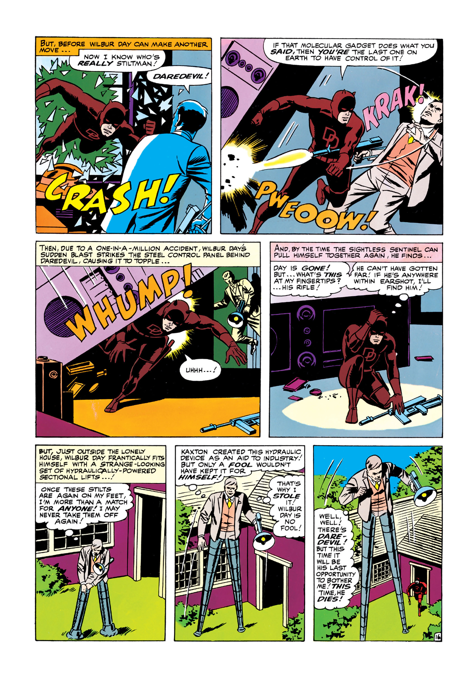 Read online Daredevil (1964) comic -  Issue #8 - 17