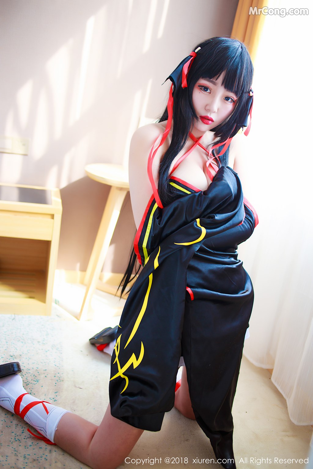 XIUREN No.1118: Model Mi Li Mi Li (米粒米粒) (51 photos)