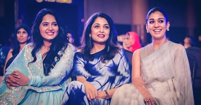 Anushka Shetty, Ramya Krishna & Nayantara at Gold Medal Awards 2018