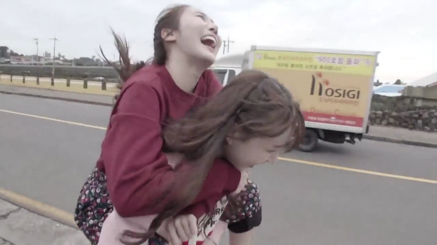 실친같은 여자친구 센터라인ㅋㅋㅋ | 인스티즈