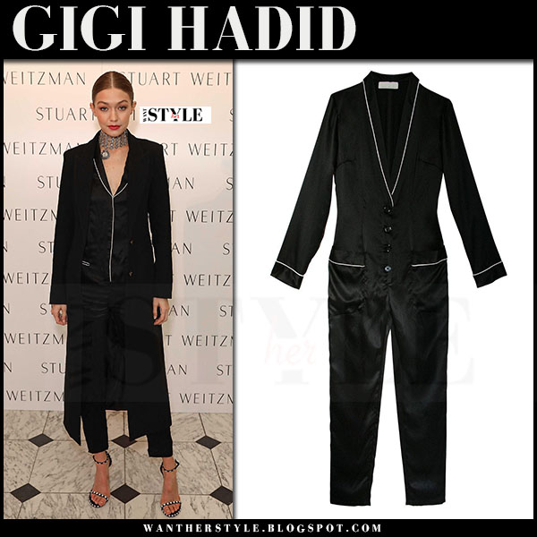 silk pajama jumpsuit