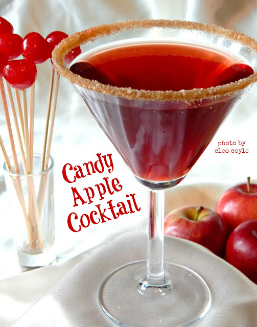 Mystery Lovers' Kitchen How to Make a Candy Apple Cocktail (with or