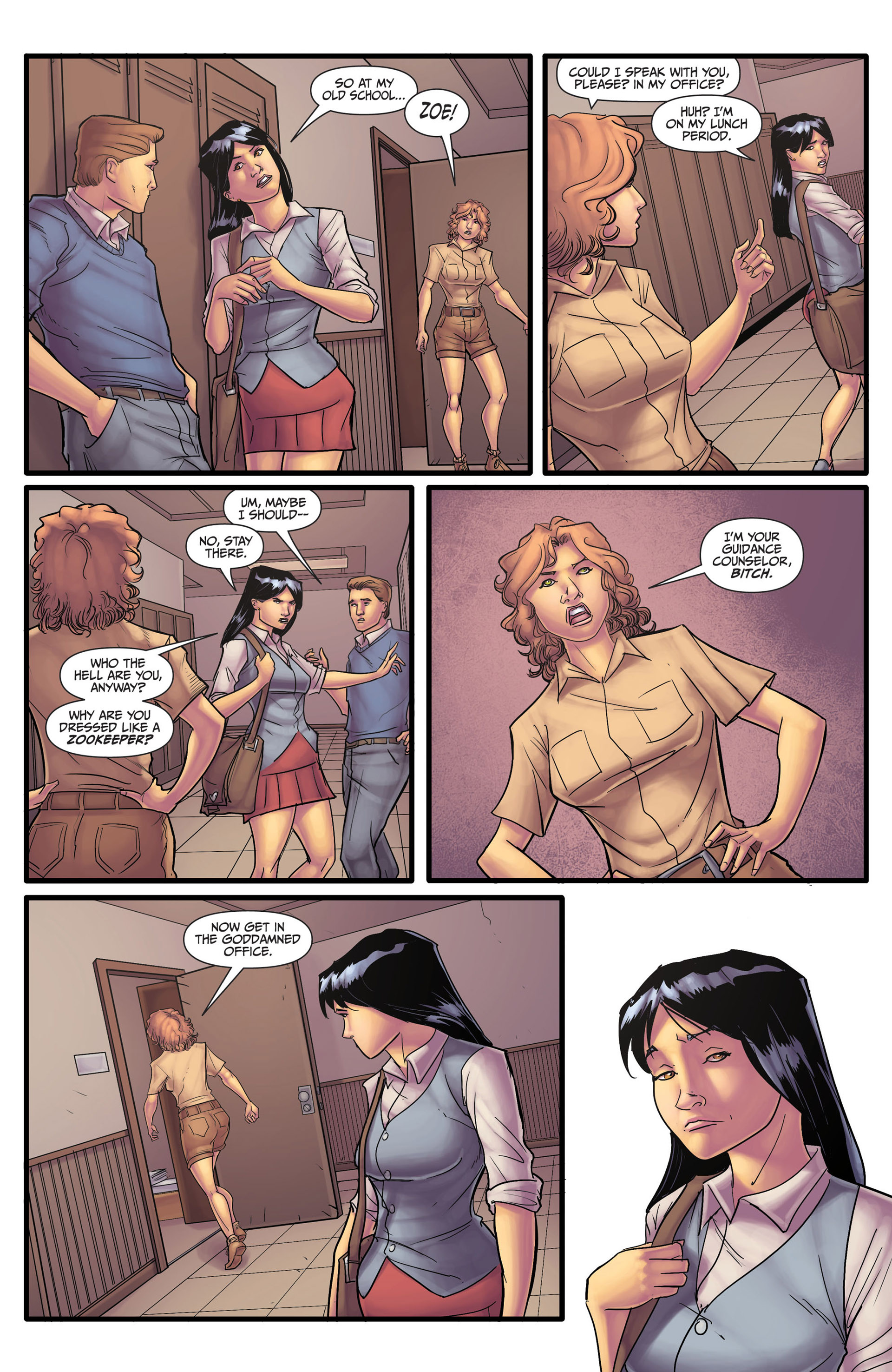 Read online Morning Glories comic -  Issue #12 - 17