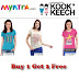 Kook N Keech 3pc cotton Printed Tshirt @ Rs. 408 (Rs. 136 each) – Myntra.com
