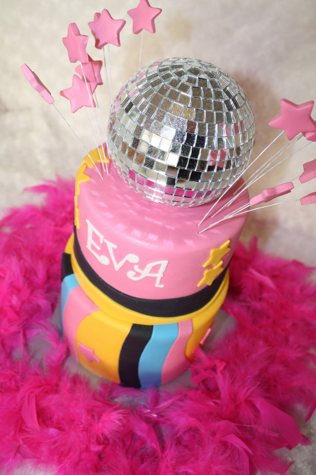 Sandy's Cakes Eva's Disco Ball Cake