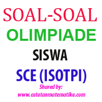 Soal Kunci Jawaban Olimpiade Siswa Sce Iostpi Semua Mata Pelajaran Catatan Matematika