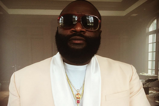 Rick Ross' Baby Mama Goes Clean TF Off.