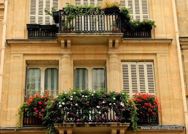 12 Fantastic French Window Boxes in Paris: Photo Post ~ My Traveling Joys
