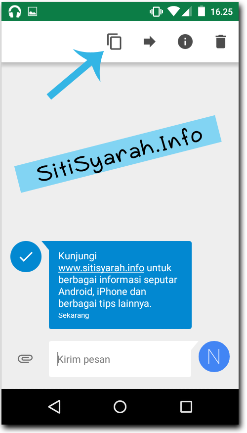 Cara Copy Paste di Android Lollipop