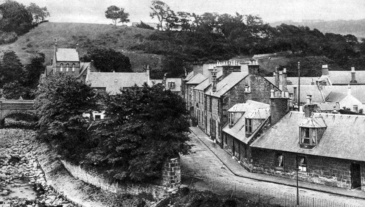 Tour Scotland Old Photograph Nelson Street Newmilns Scotland