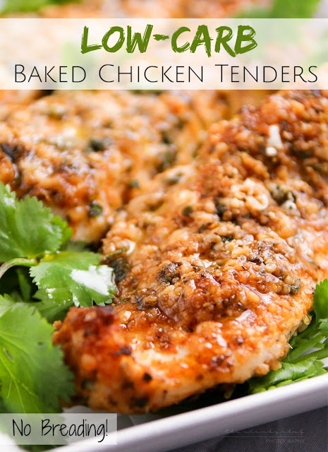 LOW-CARB BAKED CHICKEN TENDERS - My Favorite food and Recipe