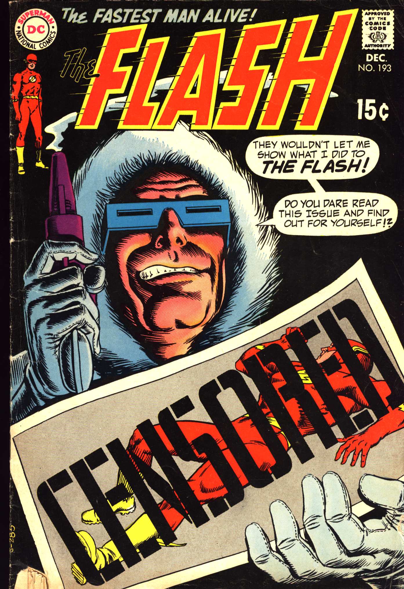 Read online The Flash (1959) comic -  Issue #193 - 1