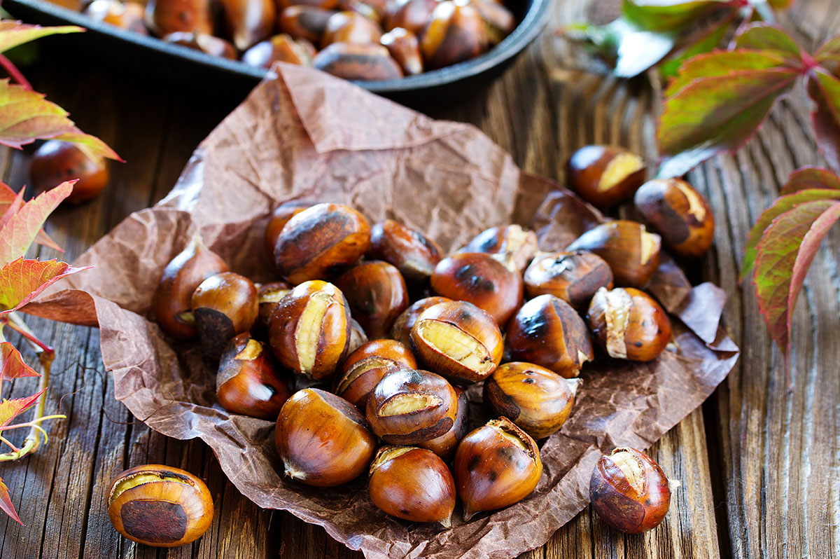 Travel Treats, Roasted Chestnuts