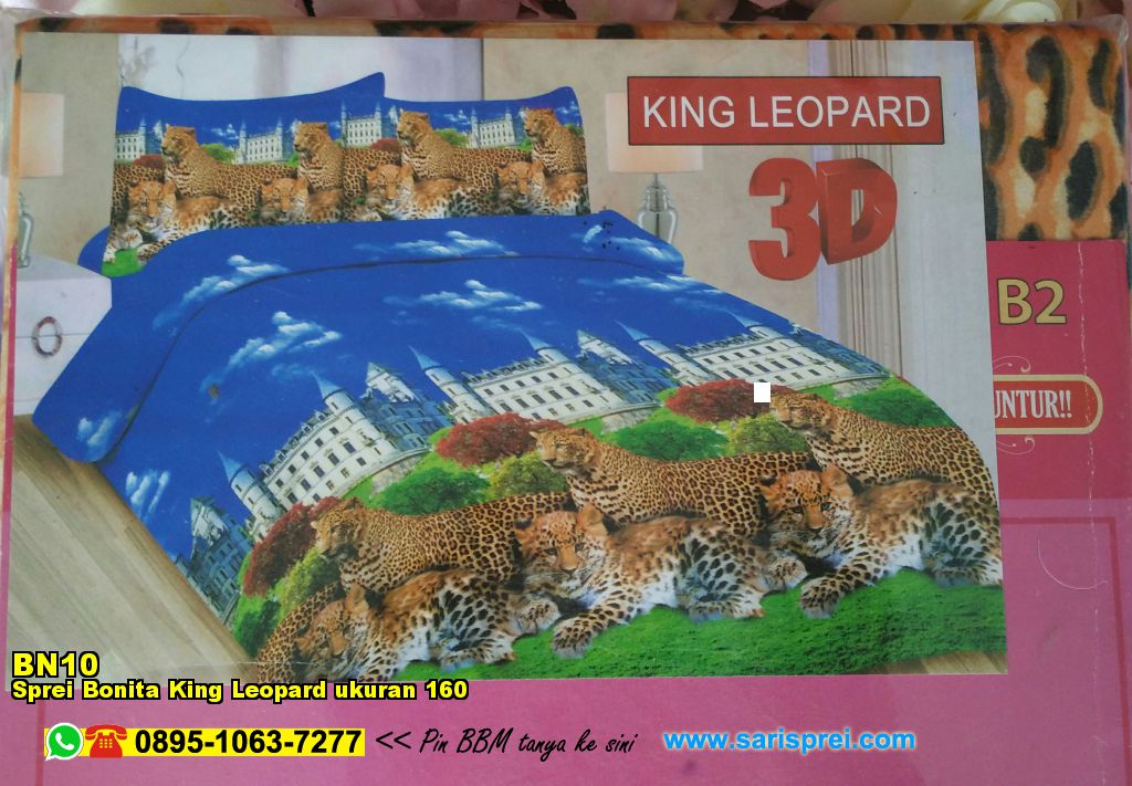 sprei bonita king leopard ukuran 160 harga sprei sprei bonita king leopard ukuran 160 harga sprei