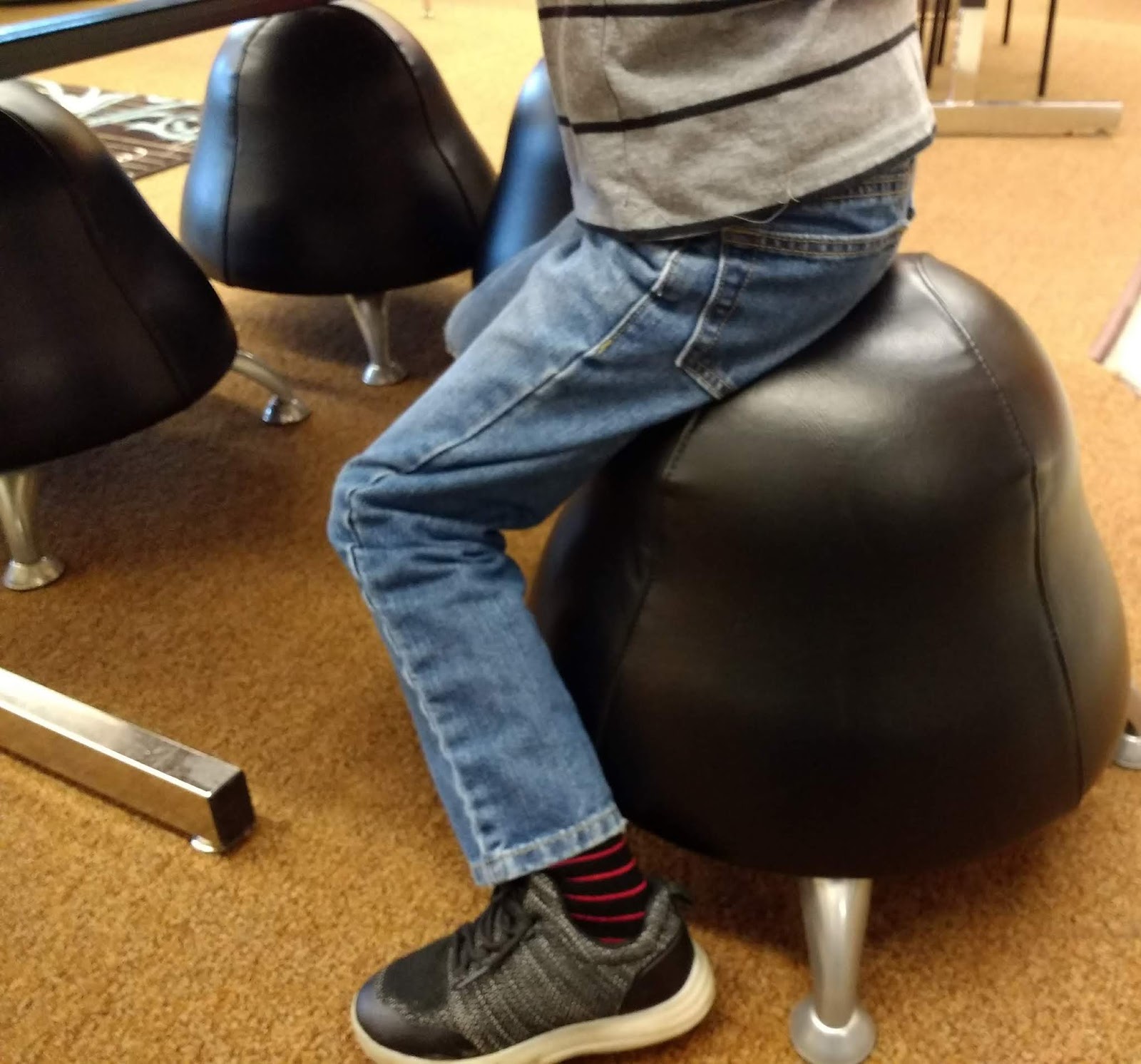  Wobble Stool Air balance ball chair on wheels alternative  rolling stool with wheels flexible seating classroom stools standing desk  stool yoga ball chair adhd chair wobble stools for classroom seating 