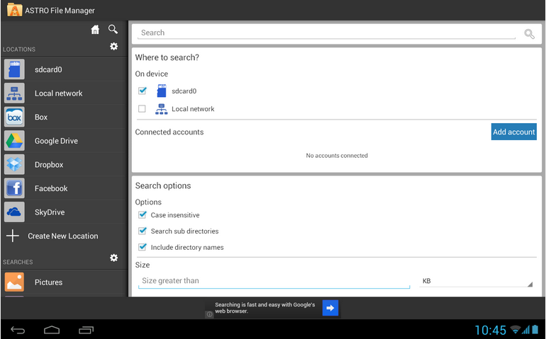 ASTRO File Manager V4.5.629 APK for Android ASTRO File Manager V4.5.629 APK for Android