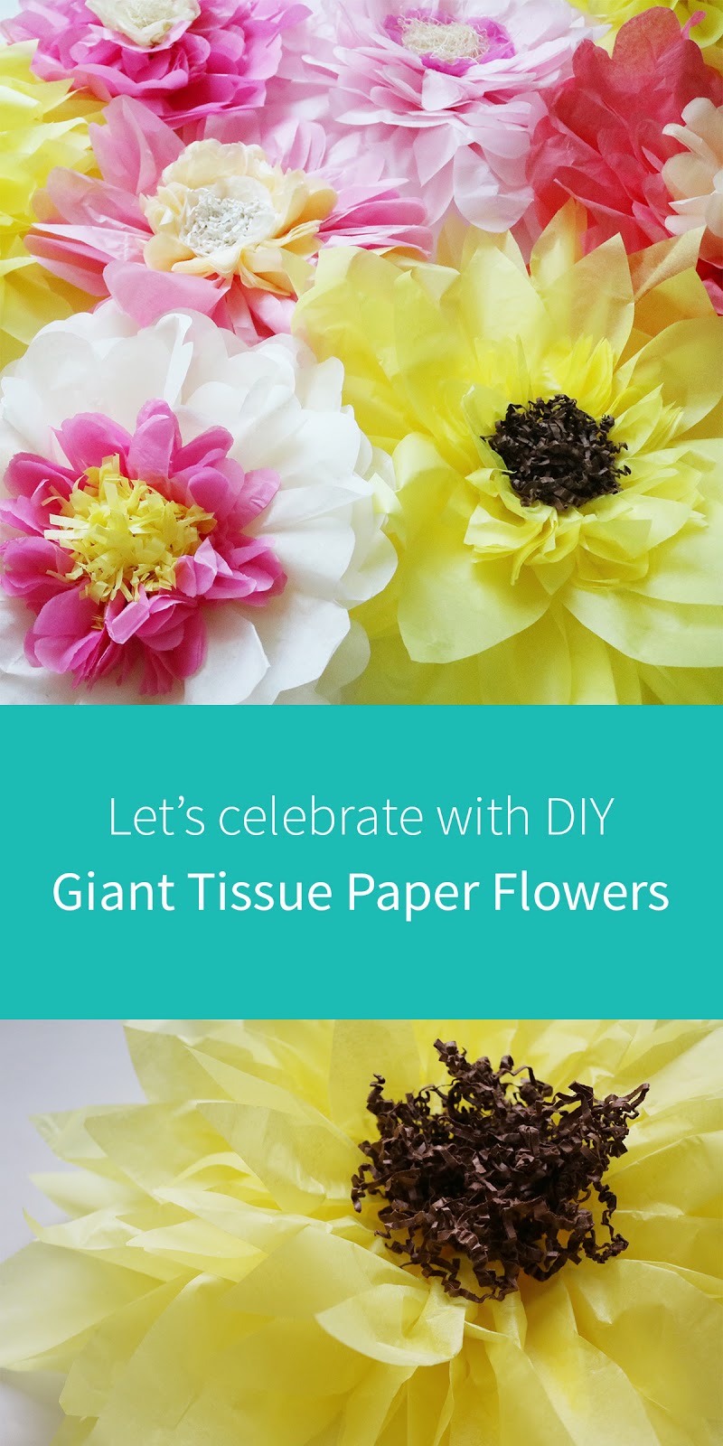 diy giant tissue paper flowers | Creative Bag