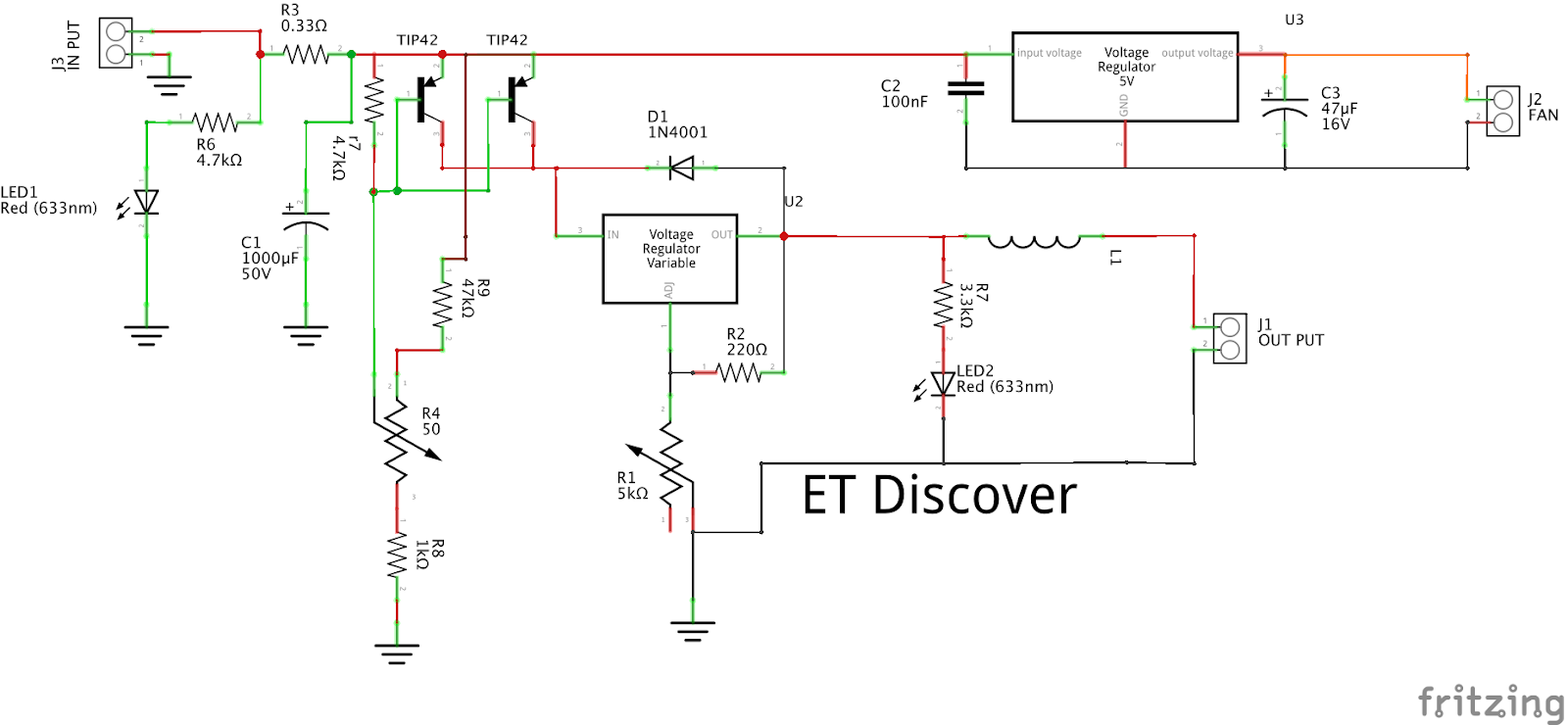 Official DC Amp & Voltage Variable Power Supply - Et Discover