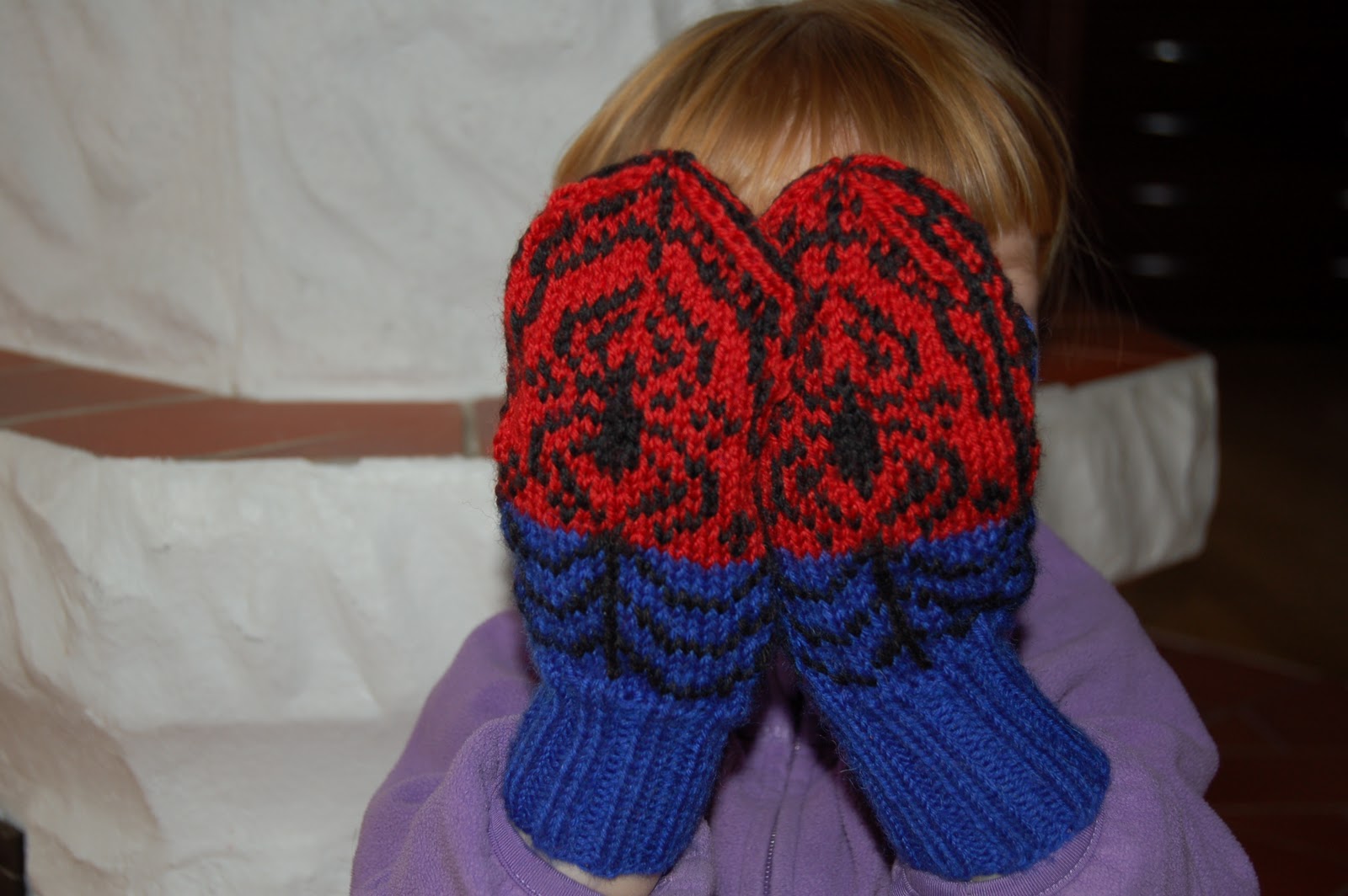 spiderman votter oppskrift